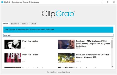 Independent Access of Moveable Clipgrab 3. 8